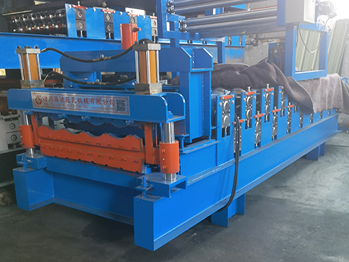 910-828 double layer tile press