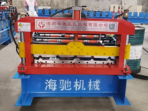压不锈钢840型单板压瓦机