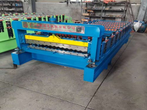 850水波纹压瓦机的应用及性能